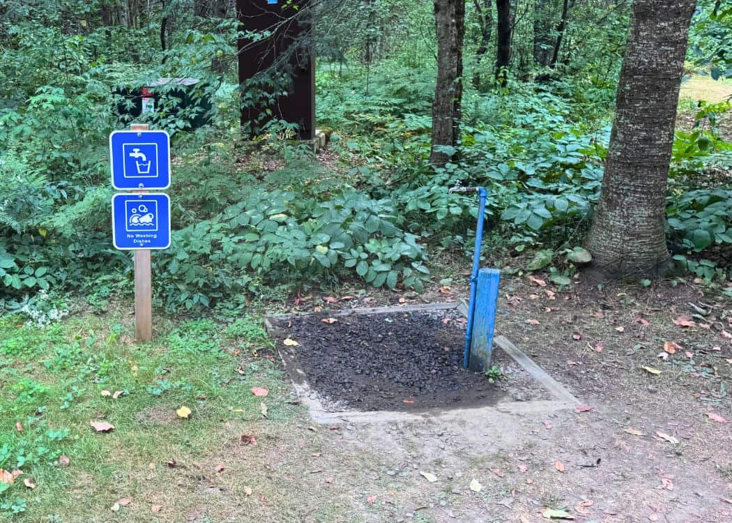 Arrowhead Provincial Park - Campground water tap