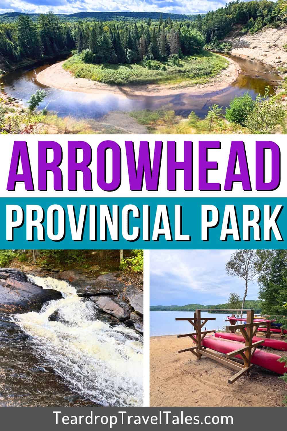 Arrowhead Provincial Park - Pinterest Pin