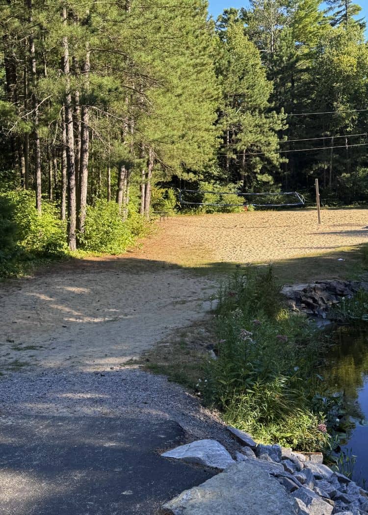 Grundy Lake Provincial Park - Day Use Area Beach Volleyball Court