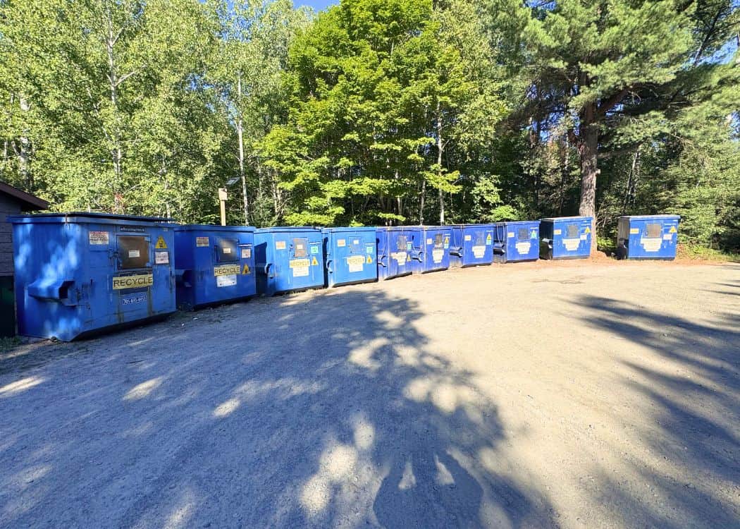 Grundy Lake Provincial Park - Garbage Area