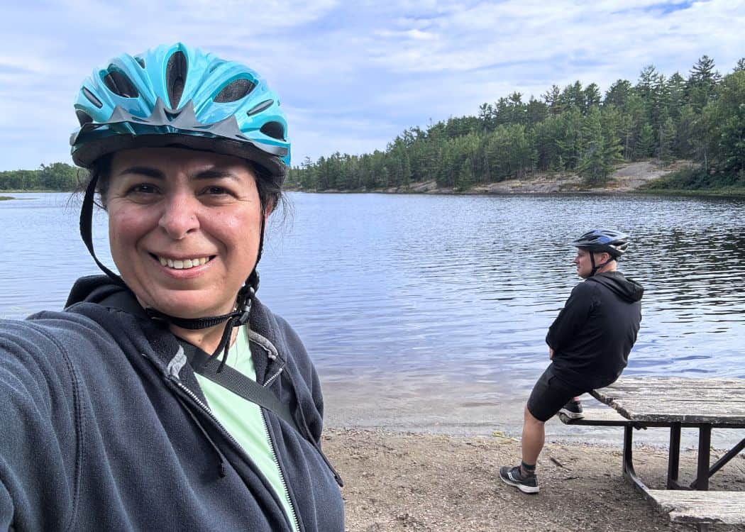 Grundy Lake Provincial Park - Looking over Gurd Lake