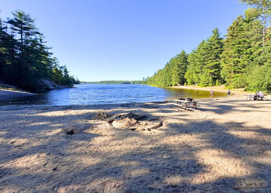 Grundy Lake Provincial Park - Main Beach