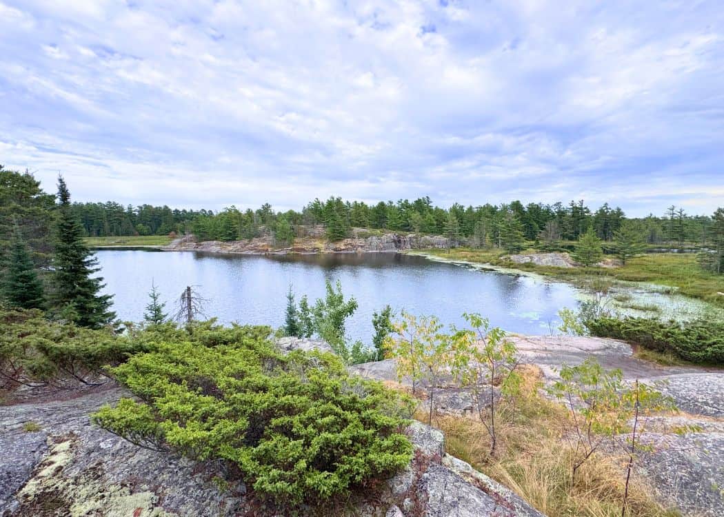 Grundy Lake Provincial Park - Swan Lake Trail Viewpoint
