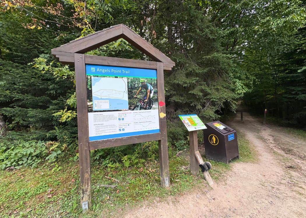 Restoule Provincial Park - Angels Point Trailhead