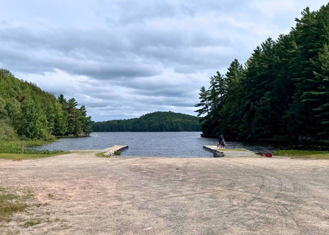 Restoule Provincial Park - Boat launch onto Stormy Lake