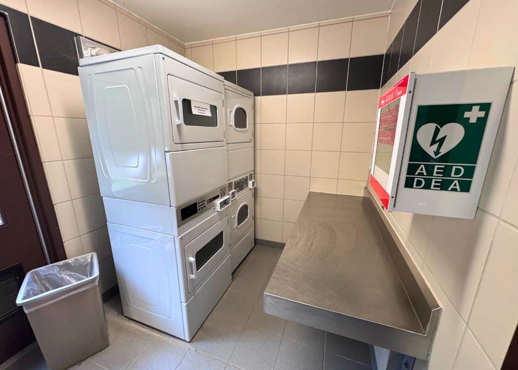Restoule Provincial Park - Dryers in Laundry Room
