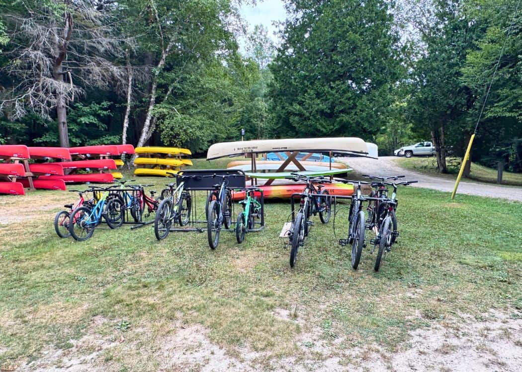 Restoule Provincial Park - Mountain bike rentals available