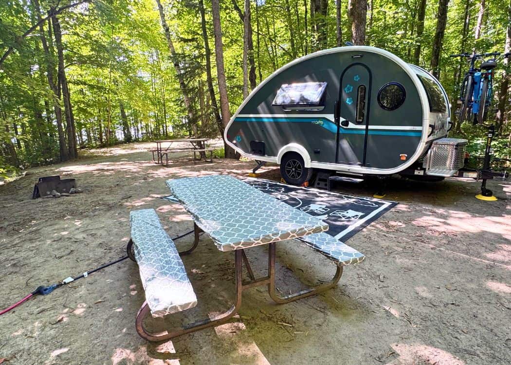 Restoule Provincial Park - Our Campsite