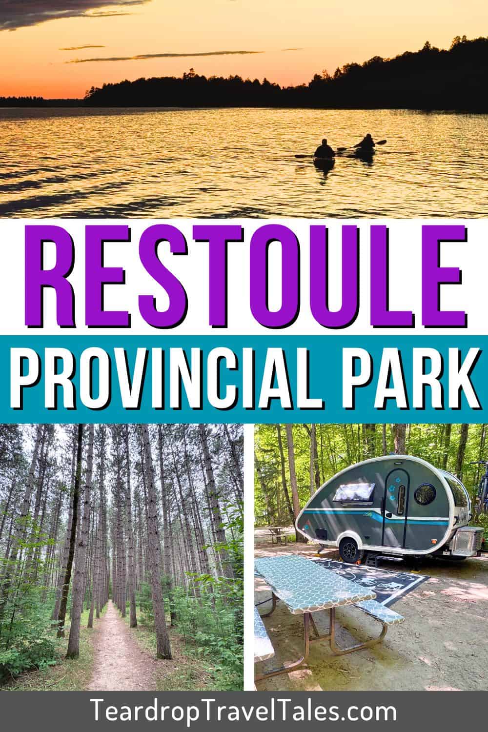 Restoule Provincial Park - Pinterest Pin