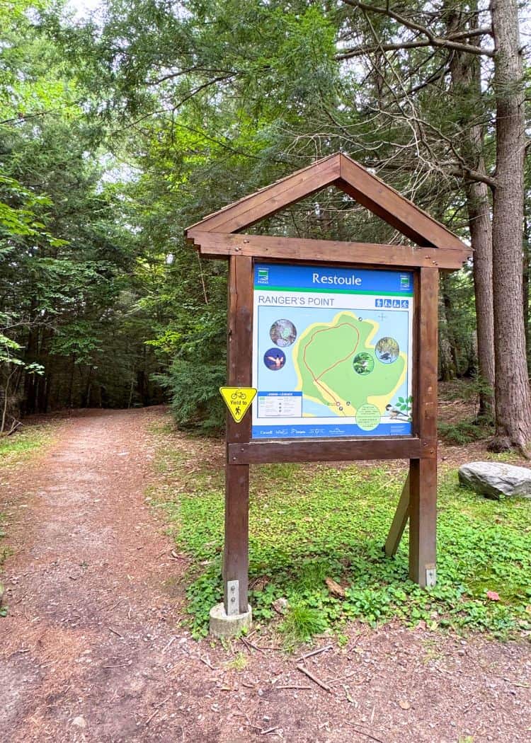 Restoule Provincial Park - Rangers Point Trailhead