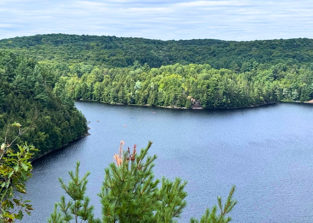 Restoule Provincial Park - Stormy Lake lookout point