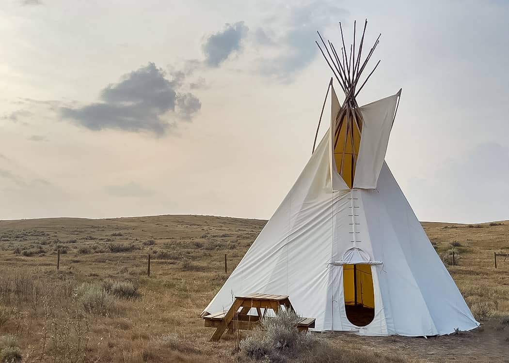 Grasslands NP - Tipi