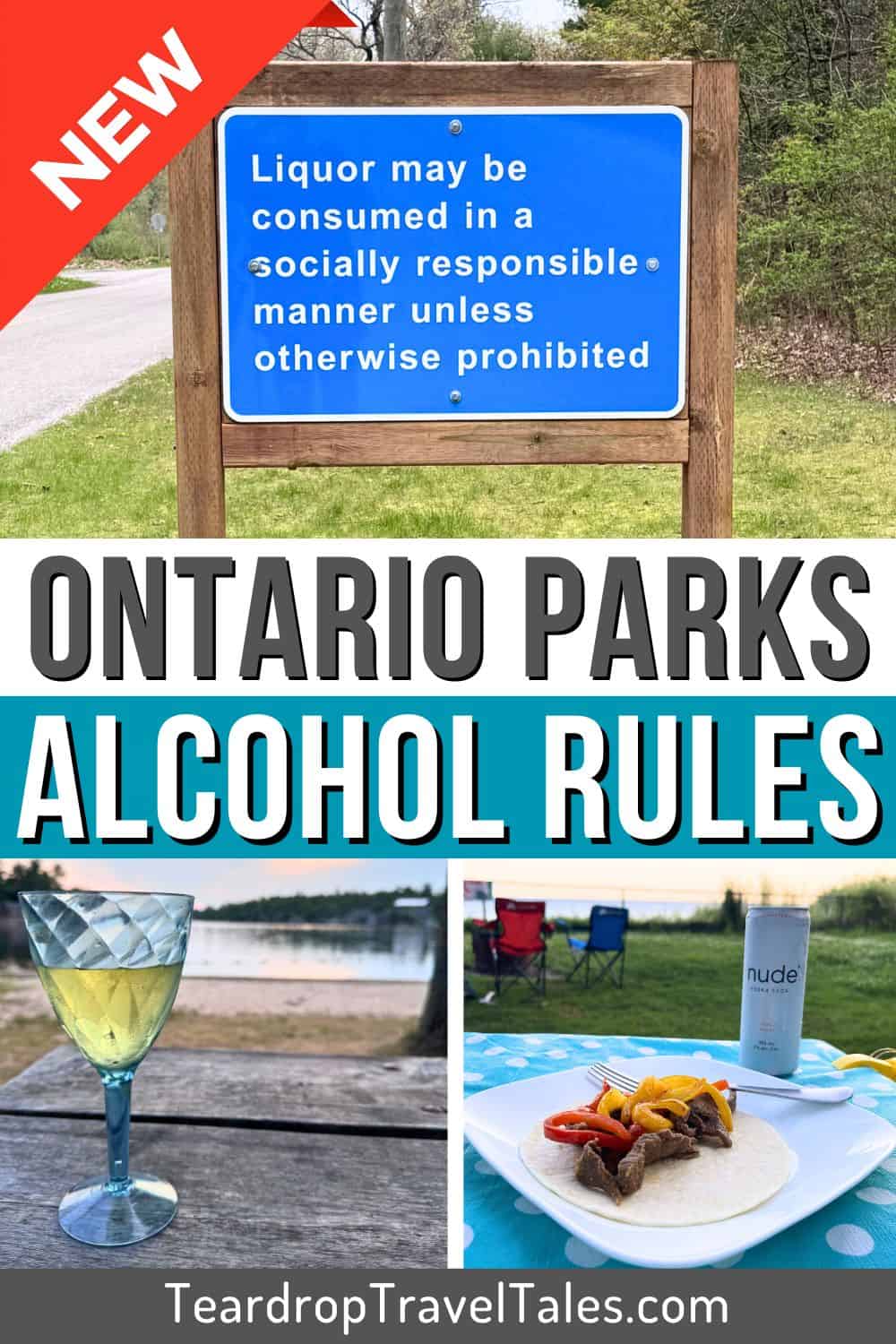 Ontario Parks Alcohol Rules - Pinterest Pin 1